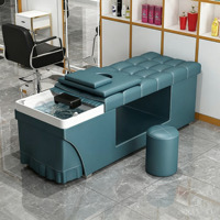 Table de massage professionnelle pour salon, lit de lavage capillaire et spa, lit de massage thaïlandais pour salon