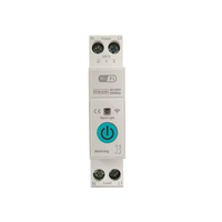 Interrupteur intelligent Wi-Fi réglable Tuya Smart Life 1-63A avec minuterie et protection contre les surcharges
