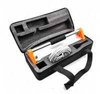 Livré avec 3 lumières LED, outil d'assistance au ponçage, alimentation CC, construction en aluminium avec câble de 8 m pour le polissage des murs