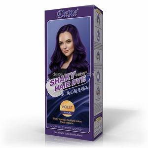 Nuova Tinta per <span class=keywords><strong>Capelli</strong></span> Nera Dexe, <span class=keywords><strong>Colore</strong></span> Effetto Budino Agitabile, Tinta Scura Nero-Marrone Fumé - Product Image 4