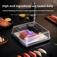 Planche de décongélation rapide KAYUSO en plastique pour la maison, à conduction thermique, pour steak, alimentation rapide intelligente à température constante