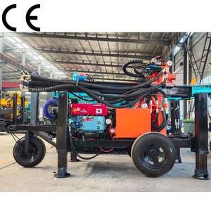 Plataforma de perforación de núcleo tipo remolque barato, plataforma de perforación de pozo de agua de pozo de perforación de núcleo pequeño, plataforma de perforación de campo petrolífero - Product Image 4