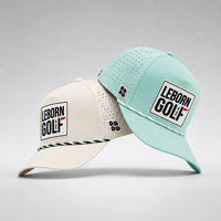 Support de balle magnétique pour sports de plein air, marqueur de balle personnalisé, broderie, perforation laser, corde bicolore, casquette de golf, casquette de baseball