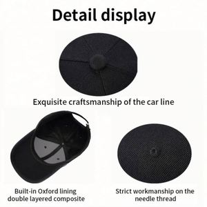 Casquettes de baseball unisexe à 6 panneaux, vierges, simples, économiques, pour adultes, avec logo personnalisé, style sportif et formel, vente en gros directe usine - Product Image 2