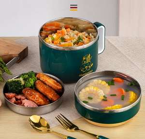 ชามอาหารสแตนเลสสตีล 304 แบบญี่ปุ่น WXL608 สำหรับขายส่ง ถ้วยก๋วยเตี๋ยว เก็บความร้อนได้ - Product Image 4