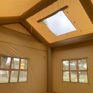 <span class=keywords><strong>Toile</strong></span> <span class=keywords><strong>de</strong></span> <span class=keywords><strong>tente</strong></span> <span class=keywords><strong>gonflable</strong></span> familiale pour glamping extérieur et colonne d'air Camping quatre saisons avec pompe à air et auvent en <span class=keywords><strong>toile</strong></span> - Product Image 6