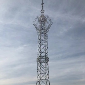 Torre de Comunicación Celular de Celosía Angular Shenghong y Torre de Antena de TV, Acero Laminado en Caliente, Altura de 30M-200M - Product Image 2
