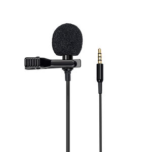Vente en gros pas cher <span class=keywords><strong>prix</strong></span> k8 k9 portable Mini Clip sur téléphone microphone Sans fil Lavalier Lapel Microphones pour téléphone mobile - Product Image 1