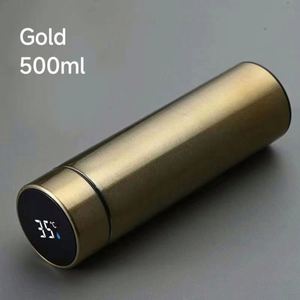 Gourde isotherme intelligente en acier inoxydable 500 ml avec écran tactile LED affichant la température, double paroi sous vide - Product Image 6