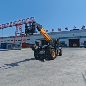 Bán Hot telehandler bánh xe tải 5 tấn Trung Quốc New Mini 4x4 DIESEL telehandler - Product Image 5