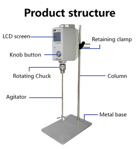 <strong>Mixing</strong> <strong>Equipment</strong> AM200W-O Automatic Electronic Constant-speed 30L SUS316L Stainless Steel Brushless High-Accuracy Liquid Mixer - Product Image 3