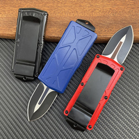 Nouveau couteau de poche D2 Blade avec manche en alliage d'aluminium pour le camping, la pêche, la randonnée, couteau pliant portable