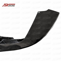 Lèvre avant style VRS pour NISSAN 370Z Z34 2012-2019 en fibre de carbone / fibre de verre