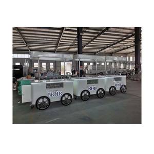 Marble Countertop Portable <strong>Mexican</strong> Used Ice Cream Push Gelato Cart - Product Image 1