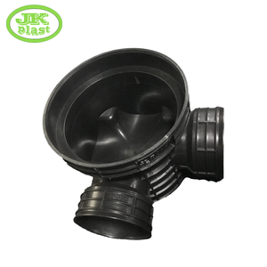 Chambre d'inspection et puits de drainage en plastique PP écologique avec boîte de vitesses, noir, marque KJ, système d'égout, garantie 1 an - Product Image 2