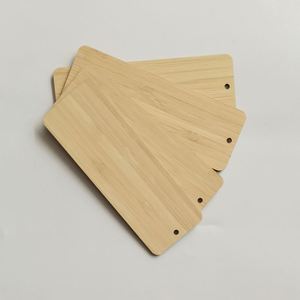 Marcapáginas de Madera Personalizado de Venta Caliente, Logotipo Cortado con Láser, Artesanía de Madera, Color Bambú - Product Image 2