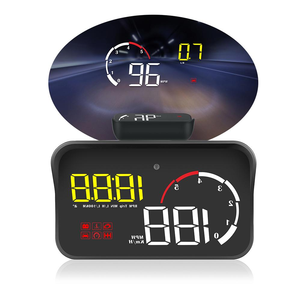 12V HUD OBD2 Head up Display M10 KM/h & MPH peringatan Digital <span class=keywords><strong>Alarm</strong></span> Display kaca depan proyektor <span class=keywords><strong>Alarm</strong></span> keamanan untuk mobil - Product Image 1
