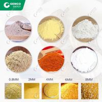 Machine à moudre le millet Atta mobile hautement optimisée pour le broyage du manioc, des pommes de terre séchées et la production de farine Atta Chakki
