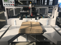 Colleuse de dossiers semi-automatique/machine de fabrication de boîtes en carton ondulé prix