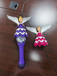 Erstaunliche Spinning Light-Up Zauberstab Stick Magic Angel Fairy LED Disco Ball Kinder Party Favor Toys - Product Image 3