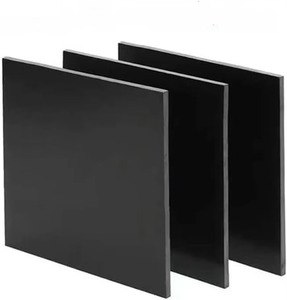 Panneau en fibre de verre antistatique noir, matériau isolant ESD pour éléments d'isolation - Product Image 1