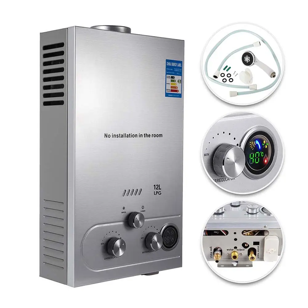 SIHAO-12L Portable Markdown Verkauf LPG Gas Warmwasser bereiter Propan Für Badezimmer Dusche