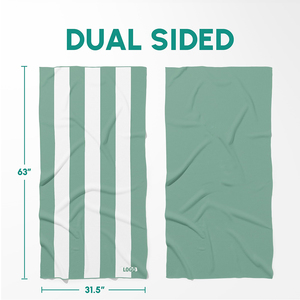 Khăn tắm sợi microfiber kẻ sọc waffle, mềm mại, không xơ, siêu thấm hút, nhanh khô, không bám cát, dùng cho bãi biển và tắm, đặt hàng số lượng ít được. - Product Image 4