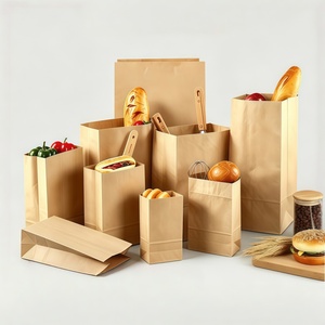 Bolsas de Papel Kraft para Compras al por Mayor, Bolsas de Papel Kraft Recicladas con Logotipo Personalizado para Comercios y Artículos de Uso Diario - Product Image 5