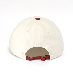 Casquettes de baseball en coton à visière incurvée à 6 panneaux non structurées à deux tons pour femmes, logo brodé personnalisé en gros populaire - Product Image 4
