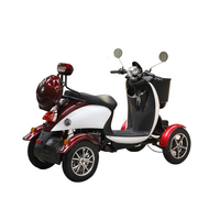 Fournisseur chinois de scooter électrique à quatre roues à pneus larges en alliage d'aluminium, capacité de charge de 150 kg, pour OEM ODM