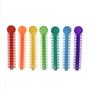 Orthodontic ब्रैकेट सामान बहु रंग ऑर्थो संयुक्ताक्षर संबंधों - Product Image 1