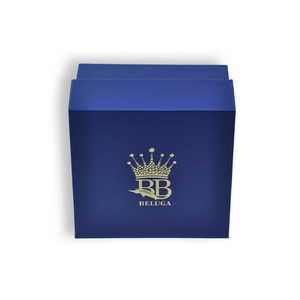 Directo de fábrica profesional de alta calidad profesional azul mate media cubierta logotipo personalizado tapa extraíble <span class=keywords><strong>Cajas</strong></span> de Regalo con inserciones - Product Image 4