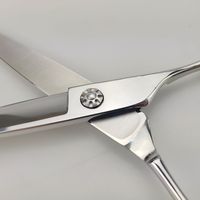 Ciseaux à cheveux professionnels YONGHE UA-70 en acier de haute qualité, à grande vitesse, droits, pour droitiers