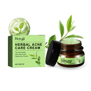 Crema Erboristica Anti-Acne che Attenua le Imperfezioni, Chiude i Punti Neri, Deterge, Idrata e Leviga <span class=keywords><strong>il</strong></span> Viso 30g - Product Image 5
