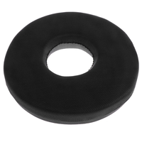 Coussin de siège carré pour hémorroïdes, soulagement des douleurs au coccyx, sciatique et dorsales, soutien lombaire, en mousse à mémoire de forme, amovible et lavable