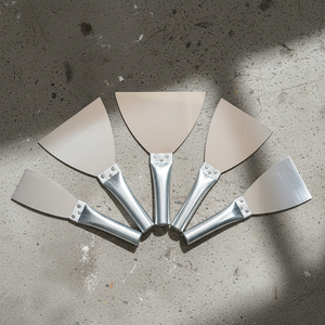 Couteau à mastic en acier inoxydable <span class=keywords><strong>de</strong></span> qualité industrielle, spatule à bois pour murs, racloir à poudre pour la construction - Product Image 1