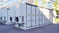 Batterie au lithium LiFePO4 conteneurisée 3MWH 5MWH pour stockage d'énergie, idéale pour les fermes solaires communautaires et les micro-réseaux