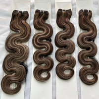 Herrera Ombre Extensions de Cheveux Cabello Humano Naturel Vague de Corps Bundle Brésilien Double Dessiné Machine Trame Extensions de Cheveux Humains