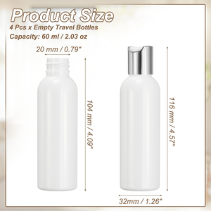 Bouteille de lotion en plastique personnalisée, bouteille de désinfectant pour les mains, bouteille de shampooing en plastique avec bouchon - Product Image 2