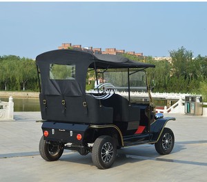Carro Eléctrico Clásico de Alta Calidad para Turismo, Estilo Vintage, Interior Espacioso, Carro de Transporte para Clubes - Product Image 3