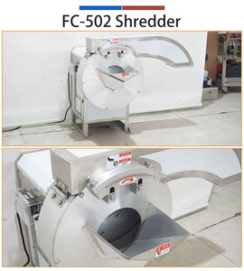 Machine de découpe d'oignons en acier inoxydable pour le traitement commercial des légumes, avec moteur et engrenages, pour les usines de transformation de légumes et les boulangeries industrielles - Product Image 2