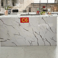Harga Grosir Batu Kuarsa 3200x1600mm Desain Modern untuk Meja Dapur Batu Kuarsa