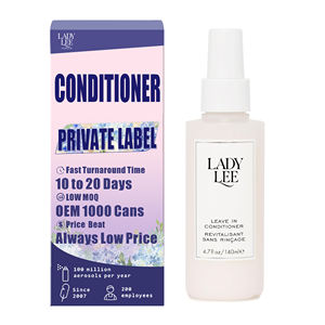 Spray acondicionador sin sulfatos y protector térmico. Desenreda, controla el frizz, prepara para el peinado - Product Image 1