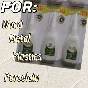 Ventas directas <span class=keywords><strong>de</strong></span> fábrica 502 Pegamento transparente potente para <span class=keywords><strong>zapatos</strong></span> para reparar cuero Cualquier zapato - Product Image 3