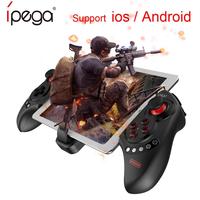 IPega PG-9023S Pengontrol Game Nirkabel Bluetooth untuk iPad Joystick PUBG yang Dapat Diperpanjang untuk Ponsel/Tablet/PC Android IOS