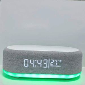 Estación de Carga Inalámbrica 4 en 1 JEDI con Altavoz Bluetooth, Luz RGB LED, Luz Nocturna Clitorock y Pantalla de Temperatura - Product Image 4