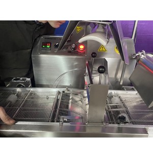 Machine à chocolat professionnelle avec Tunnel de refroidissement, revêtement trempé et raboteuse - Product Image 6