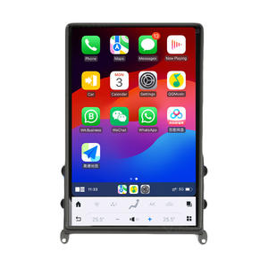 Radio de coche con Android Auto, audio estéreo, GPS, navegación, reproductor multimedia, Carplay inalámbrico para Nissan GTR R35 2008-2015 con pantalla táctil - Product Image 1