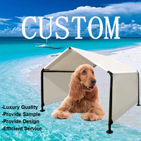 Usine en gros personnalisé ODM OEM extérieur portable facile à assembler étanche résistant aux UV Pet Gog chat ombre abri tente