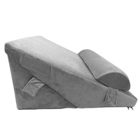 Ensemble de 3 coussins orthopédiques en forme de coin pour après une chirurgie, coussin en forme de coin réglable pour le reflux acide et le soulagement des douleurs dorsales